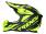 Casque Motocross Trendy T-903 Leaper noir / jaune fluo mat - taille L (59-60)