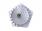 Tambour de frein avant GRIMECA NT 10 pouces bout à bout d=20mm argenté modèle de filet pour Vespa PK50-125, ​S, ​SS, ​XL, ​XL2, ​P200E, ​PX80-200, ​Lusso, T5