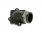 Pipe d'admission Malossi NBR 22/28mm oblique pour Minarelli horizontal, CPI, Keeway, 1E40QMB