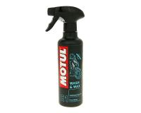 Nettoyeur à sec Motul MC Care E1 Wash & Wax Pumpspray 400ml