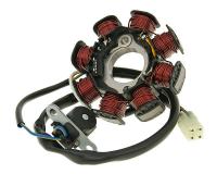 Alternateur stator 4 pôles pour Kymco Super9 LC, Agility 2T, Like 2T, Grand Dink, People, Yager 50