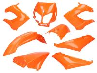 Kit carénages orange pour Derbi Senda R, SM X-Treme, SM DRD