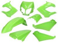 Kit carénages vert pour Derbi Senda R, SM X-Treme, SM DRD