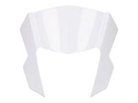 Masque de phare partie supérieure OEM blanc pour Aprilia RX, SX, Derbi Senda, Gilera RCR, SMT 50 Euro4 2018-