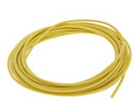 câble électrique 0,5mm² - 5m - jaune