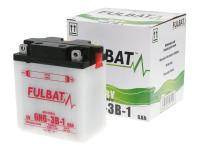 Batterie Fulbat 6V 6N6-3B-1 DRY avec bloc d'acide