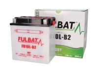 Batterie Fulbat FB10L-B2 DRY, y compris le pack d'acide