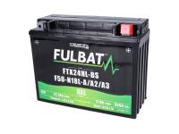 Batterie Fulbat FTX24HL-BS F50N-18L-A/A2/A3 GEL pour moto, tracteur de pelouse, tondeuse autoportée, tondeuse à gazon, outil de jardinage, SSV, UTV