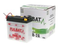 Batterie Fulbat 6V 6N4B-2A DRY, y compris le pack d'acide
