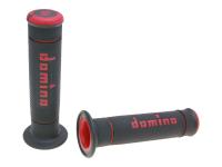 Poignées Domino A240 Trial noir / rouge