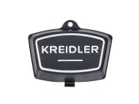 Cache guidon noir avec inscription pour Kreidler
