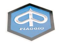Emblème Piaggio pour collage hexagonal 42mm lisse pour cascade pour Piaggio Ape, Vespa Gl, Rally