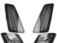 Clignotants avant/arrière Moto Nostra teintés à LED avec gyrophare/feu de position dynamique pour Vespa GTS 125-300 HPE 2023-