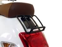 Porte bagages arrière -MOTO NOSTRA, Sprint Rack- Vespa GT, GTL, GTV, GTS, GTS Super, GT60 - 125-200-250-300cc - noir mat