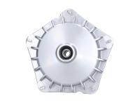 Tambour de frein avant GRIMECA NT 10 pouces bout à bout d=20mm lisse argent pour Vespa PK50-125, ​S, ​SS, ​XL, ​XL2, ​P200E, ​PX80-200, ​Lusso, T5