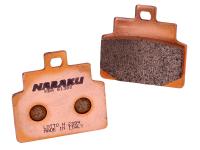 Plaquettes de frein Naraku synthétique pour Aprilia Scarabeo 100