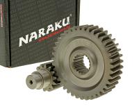 Transmission secondaire Naraku Racing 14/39 +10% pour GY6 125/150cc 152/157QMI